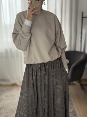 BLUZA BROWNIE ♠ beż