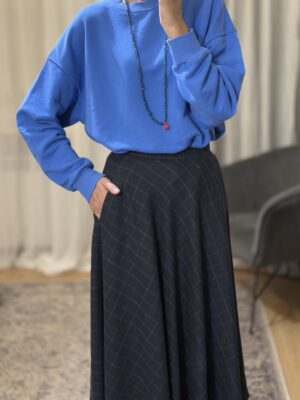 Spódnica Metropolis ♠ kratka granat