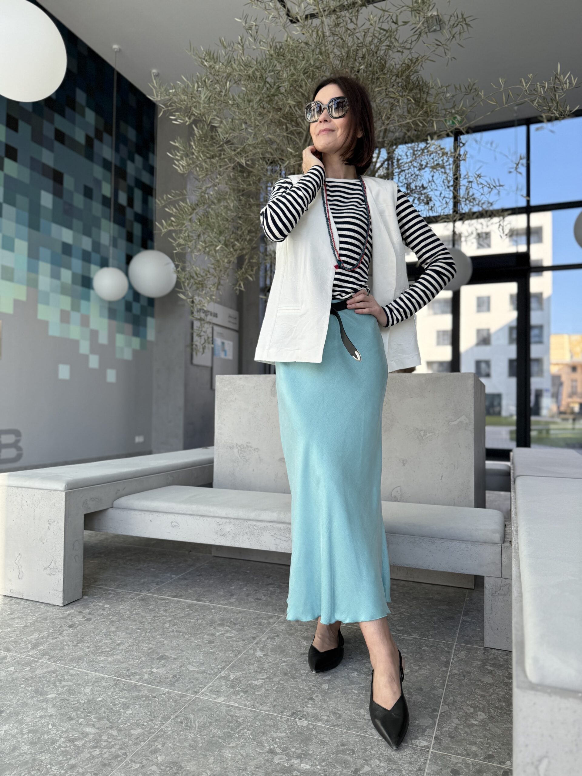 Spódnica ROSSA ★ zielony miętowy - obrazek 3