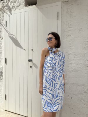 Sukienka mini na jedno ramię ★ OSTUNI