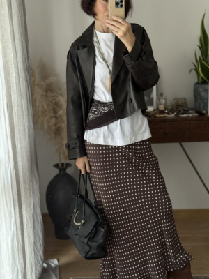 Spódnica ROSSA maxi ★ brąz