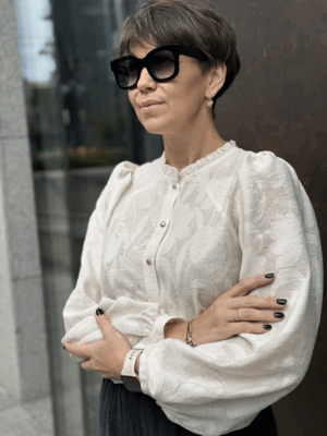 BLUZKA ANABELL 2 ★ waniliowa