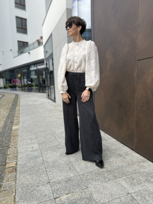 Spodnie BORNEO ★ czarne z lyocellu