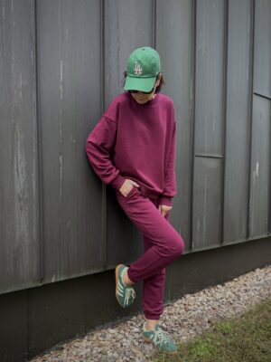 SPODNIE BROWNIE ★ burgunt