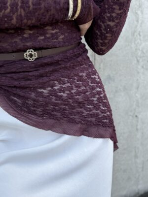 Chusta TRIXI ♥ brąz