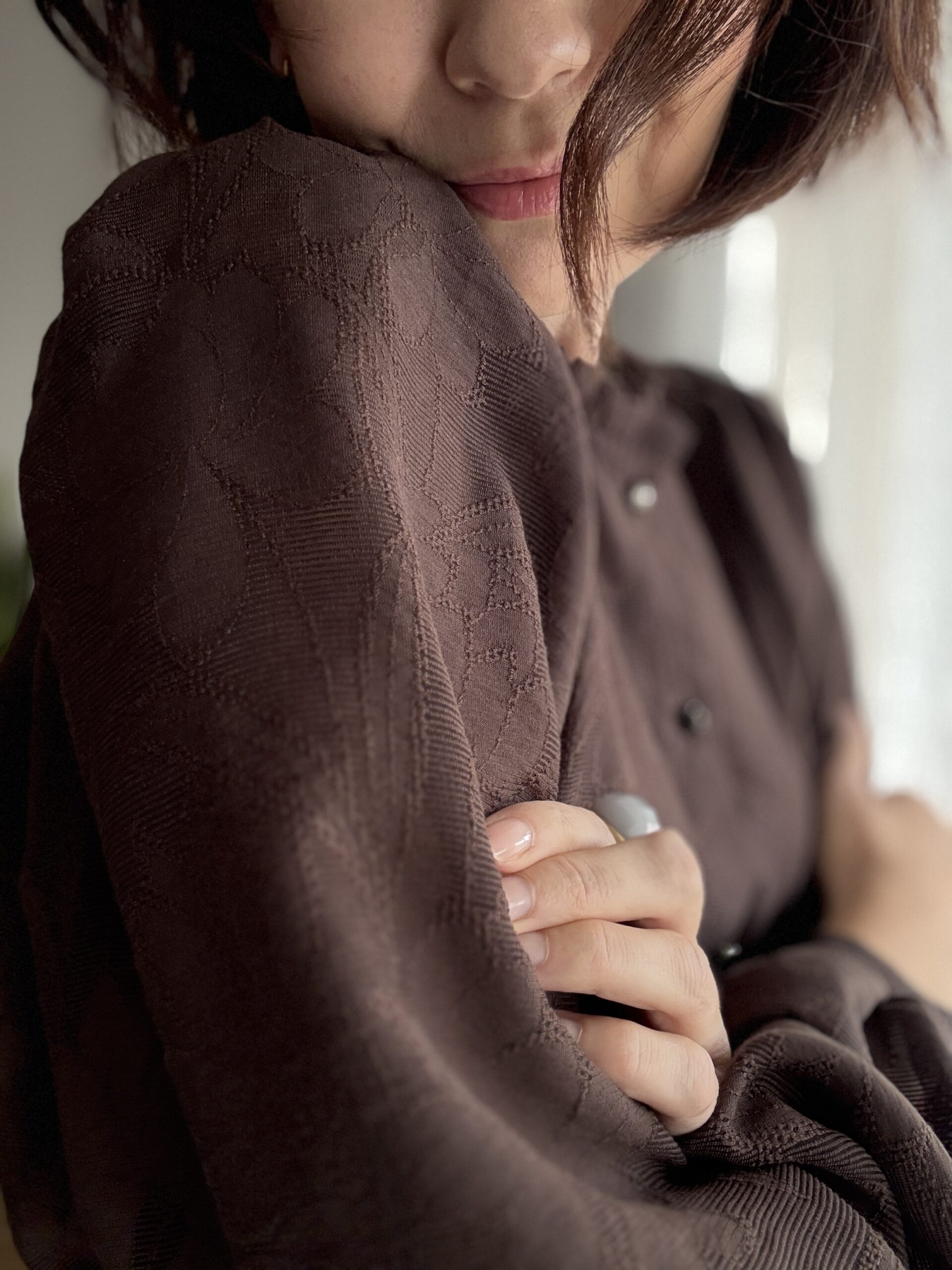 BLUZKA ANABELL 2 ★ brąz - obrazek 4