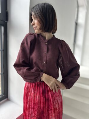 BLUZKA ANABELL 2 ★ bordo