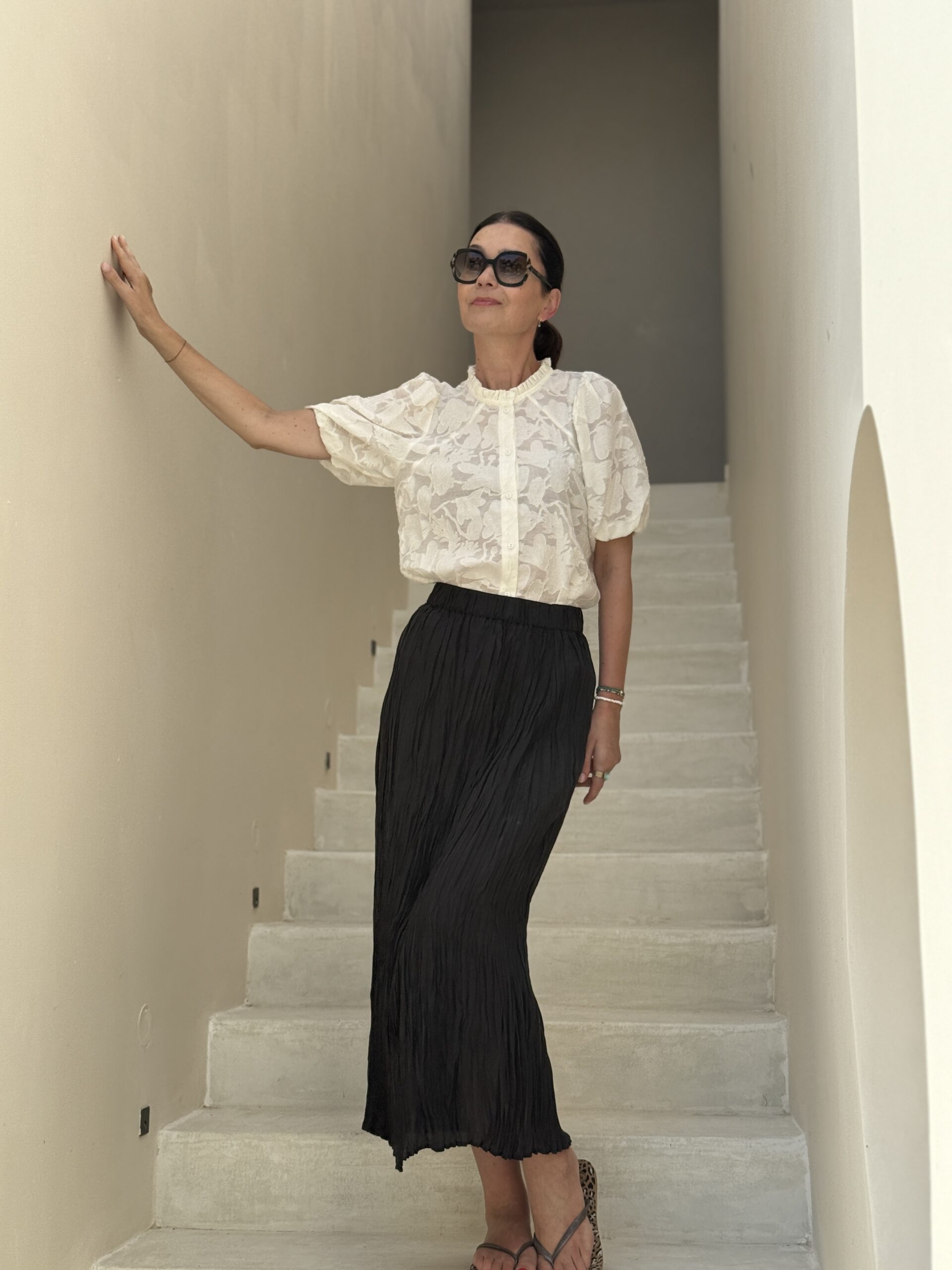 BLUZKA ANABELL★ Ekri kwiaty