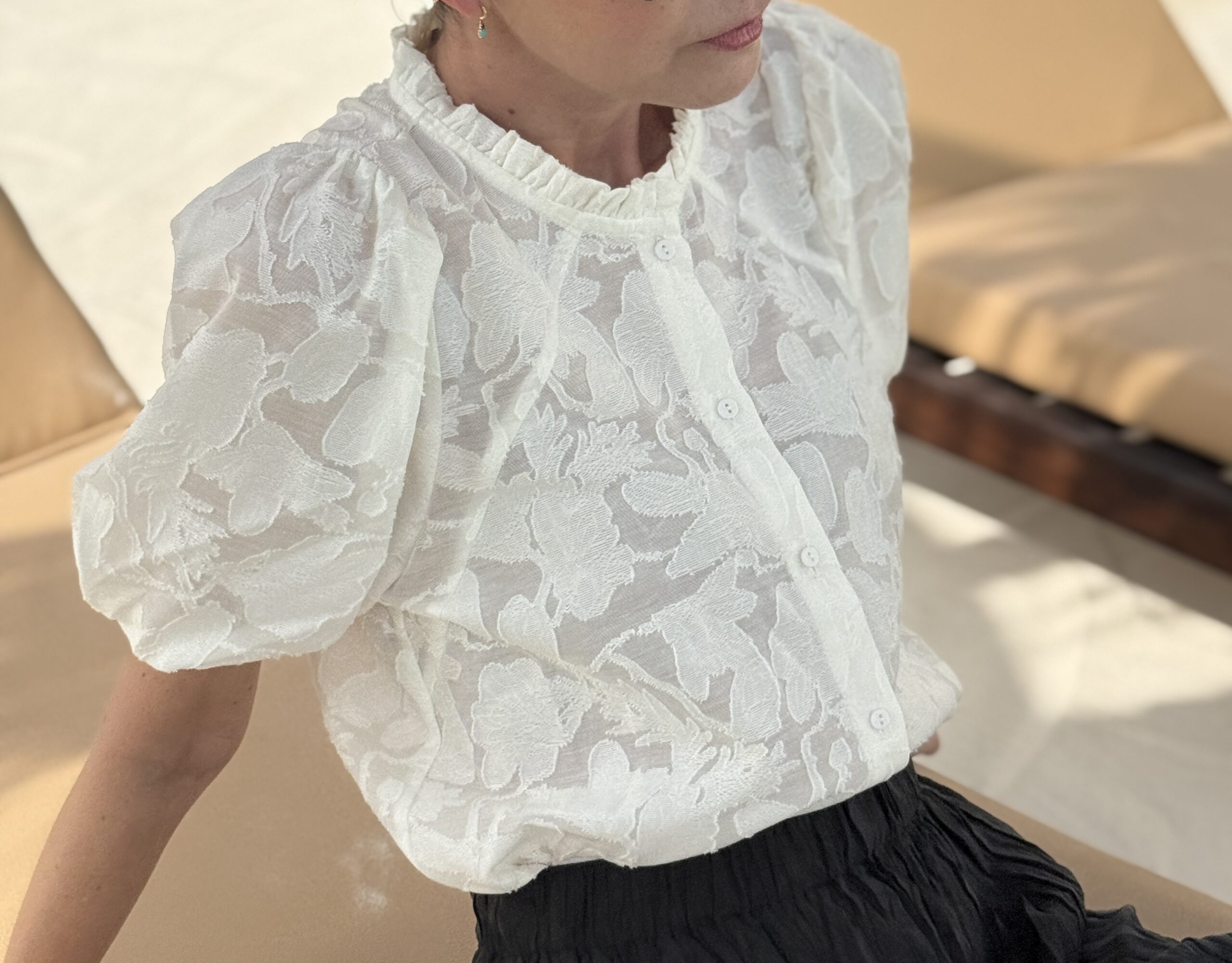 BLUZKA ANABELL★ Ekri kwiaty - obrazek 6