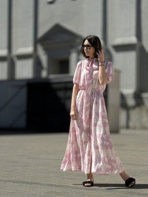 Sukienka MARELLA ★ wiskozowa w kwiaty