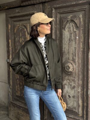 Kurtka bomberka JANE  ★ khaki